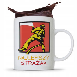 Kubek Prezent Dla Strażaka Najlepszy Strażak