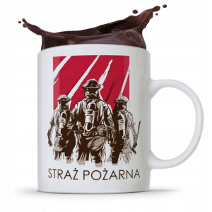 Kubek Prezent Dla Strażaka Straż Pożarna
