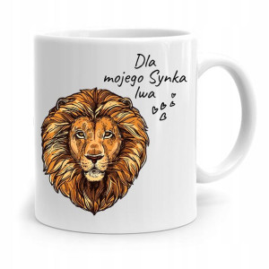 Kubek Prezent Dla Syna Dla Mojego Synka Lwa