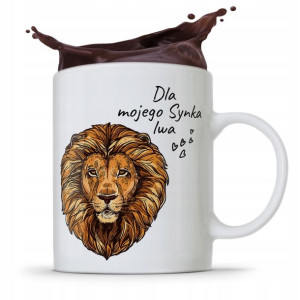 Kubek Prezent Dla Syna Dla Mojego Synka Lwa