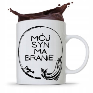 Kubek Prezent Dla Syna Dziecka Mój Syn Ma Branie