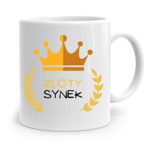 Kubek Prezent Dla Syna Dziecka Złoty Synek