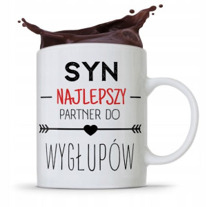 Kubek Prezent Dla Syna Syn Najlepszy Partner