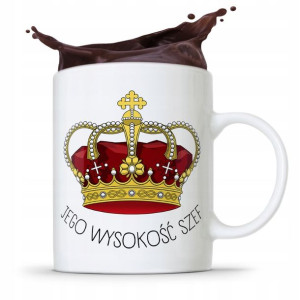 Kubek Prezent Dla Szefa Jego Wysokość Szef