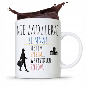 Kubek Prezent Dla Szefa Szef Wszystkich Szefów