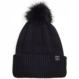Czapka Zimowa Under Armour Czarna Osfm 1365936 001