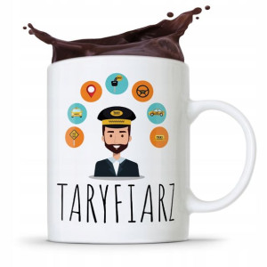 Kubek Prezent Dla Taksówkarza Taryfiarz