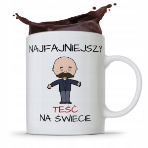 Kubek Prezent Dla Teścia Najfajniejszy Teść Świata