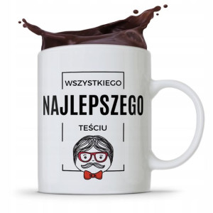 Kubek Prezent Dla Teścia Najlepszego Teściu