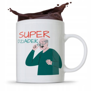 Kubek Prezent Dzień Dziadka Super Dziadek