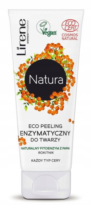 Lirene Eco Peeling Do Twarzy Rokitnik Papaja 75ml