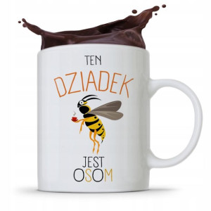 Kubek Prezent Dzień Dziadka Ten Dziadek Jest Osom