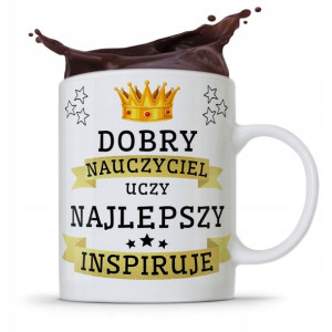Kubek Prezent Dzień Nauczyciela Dobry Nauczyciel