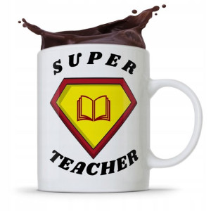 Kubek Prezent Dzień Nauczyciela Super Teacher