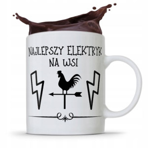 Kubek Prezent Elektryka Najlepszy Elektryk Na Wsi