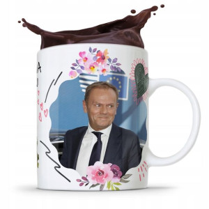 Kubek Prezent Fullprint Donald Tusk Po Platforma