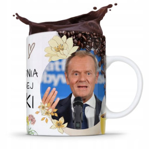 Kubek Prezent Fullprint Donald Tusk Po Platforma