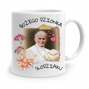 Kubek Prezent Jan Paweł Ii Papież Bożego Dzionka