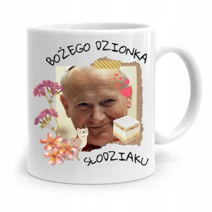 Kubek Prezent Jan Paweł Ii Papież Bożego Dzionka