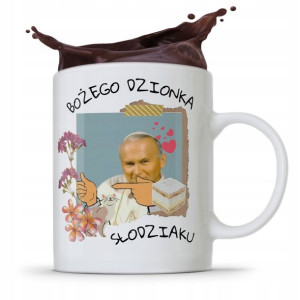 Kubek Prezent Jan Paweł Ii Papież Bożego Dzionka