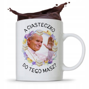 Kubek Prezent Jan Paweł Ii Papież Ciasteczko Masz?
