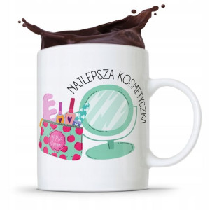 Kubek Prezent Kosmetyczki Najlepsza Kosmetyczka