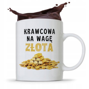 Kubek Prezent Krawcowej Krawca Na Wagę Złota