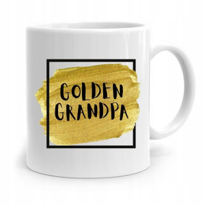 Kubek Prezent Na Dzień Dziadka Golden Grandpa