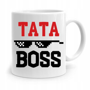 Kubek Prezent Na Dzień Ojca Dla Taty Tata Boss