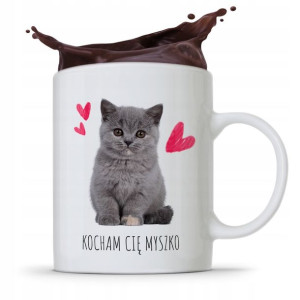 Kubek Prezent Na Walentynki Kocham Cię Myszko