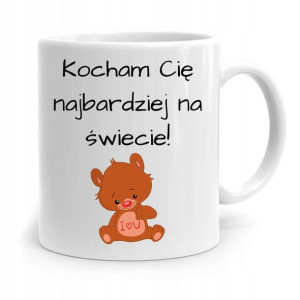 Kubek Prezent Na Walentynki Kocham Cię Najbardziej