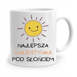 Kubek Prezent Na Walentynki Najlepsza Pod Słońcem