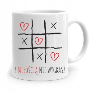 Kubek Prezent Na Walentynki Z Miłością Nie Wygrasz