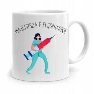 Kubek Prezent Pielęgniarki Najlepsza Pielęgniarka