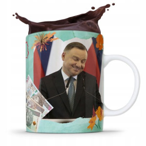 Kubek Prezent Politycy Andrzej Duda Prezydent Pis
