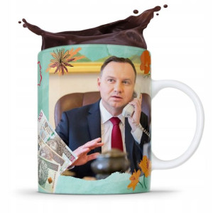 Kubek Prezent Politycy Andrzej Duda Prezydent Pis