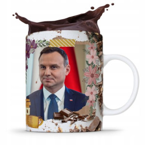 Kubek Prezent Politycy Andrzej Duda Prezydent Pis