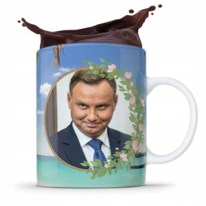 Kubek Prezent Politycy Andrzej Duda Prezydent Pis