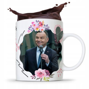 Kubek Prezent Politycy Andrzej Duda Prezydent Pis