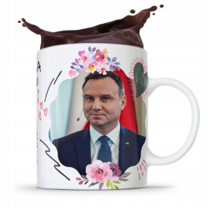Kubek Prezent Politycy Andrzej Duda Prezydent Pis