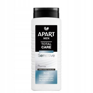 Men żel pod prysznic Total Care Sensitive 500ml