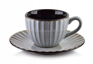 Filiżanka Ze Spodkiem 220ml 9x11,5xh6,5cm Filiżank