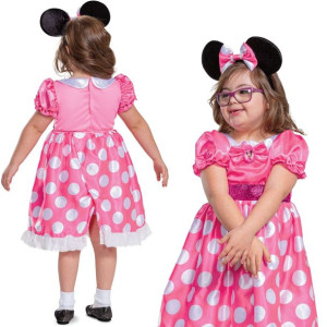 Kostium Strój karnawałowy Myszka Minnie 109-123 cm dostosowany dla dzieci z