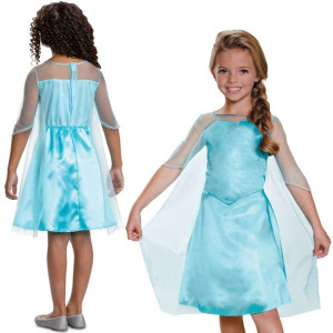 Kostium dla dzieci Strój karnawałowy Disney Kraina Lodu Elsa 124-135 cm 7-8