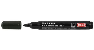 Marker Permanentny Okragły Czarny