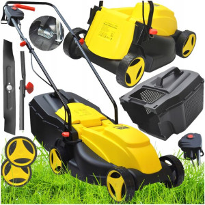 Kosiarka Elektryczna Z Pojemnikiem Do Trawy 1200w