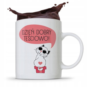 Kubek Prezent Teściowej Mamy Dzień Dobry Teściowo