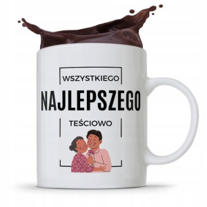 Kubek Prezent Teściowej Najlepszego Teściowo