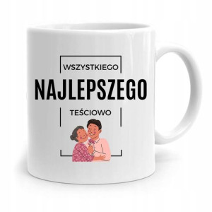 Kubek Prezent Teściowej Wszystkiego Najlepszego