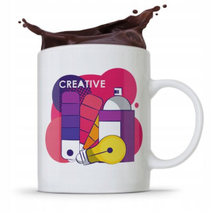 Kubek Prezent Urodzinowy Dla Grafika Creative